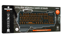 Load image into Gallery viewer, Konix Semi-Mechanical Gaming Keyboard — K-50